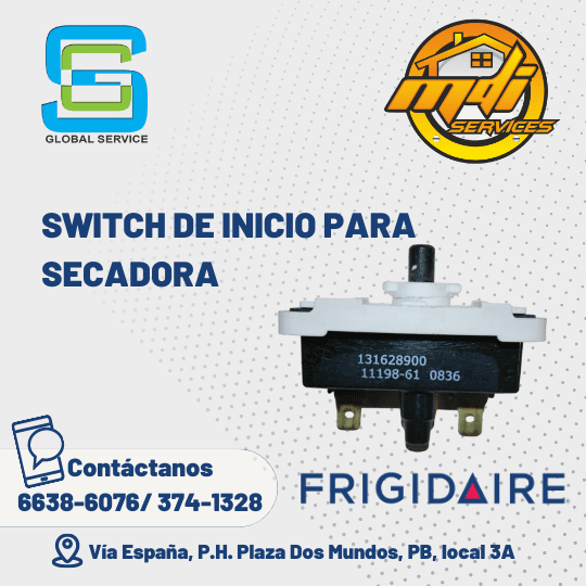 SWITCH START SECADORA FRIGIDAIRE 131628900